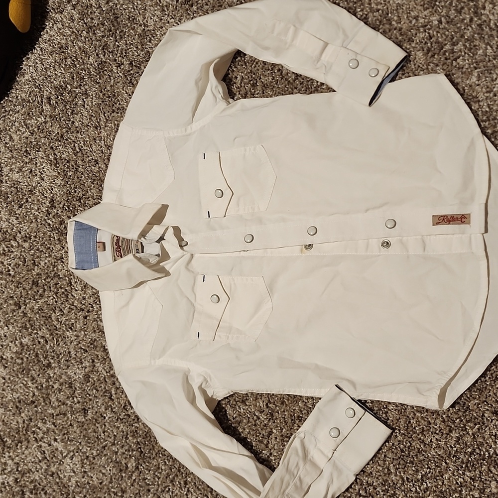 Little boys white shirt